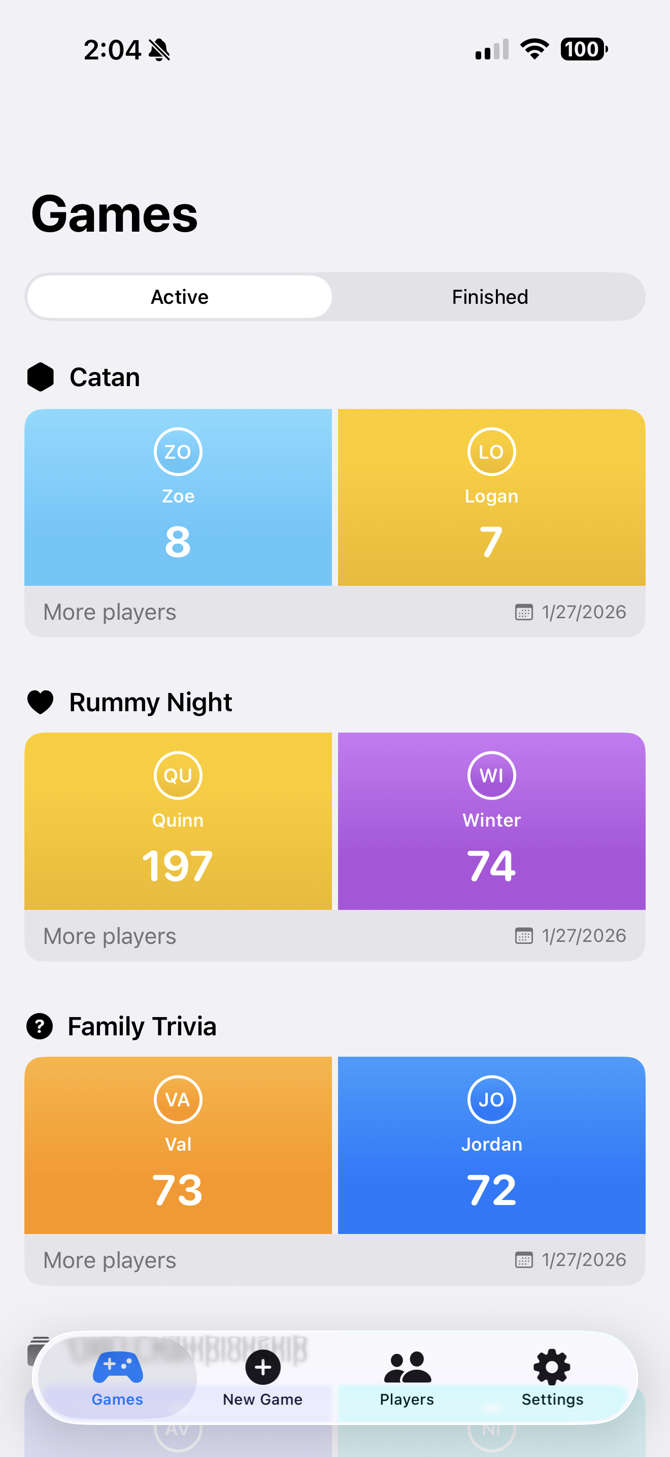 Active Games
