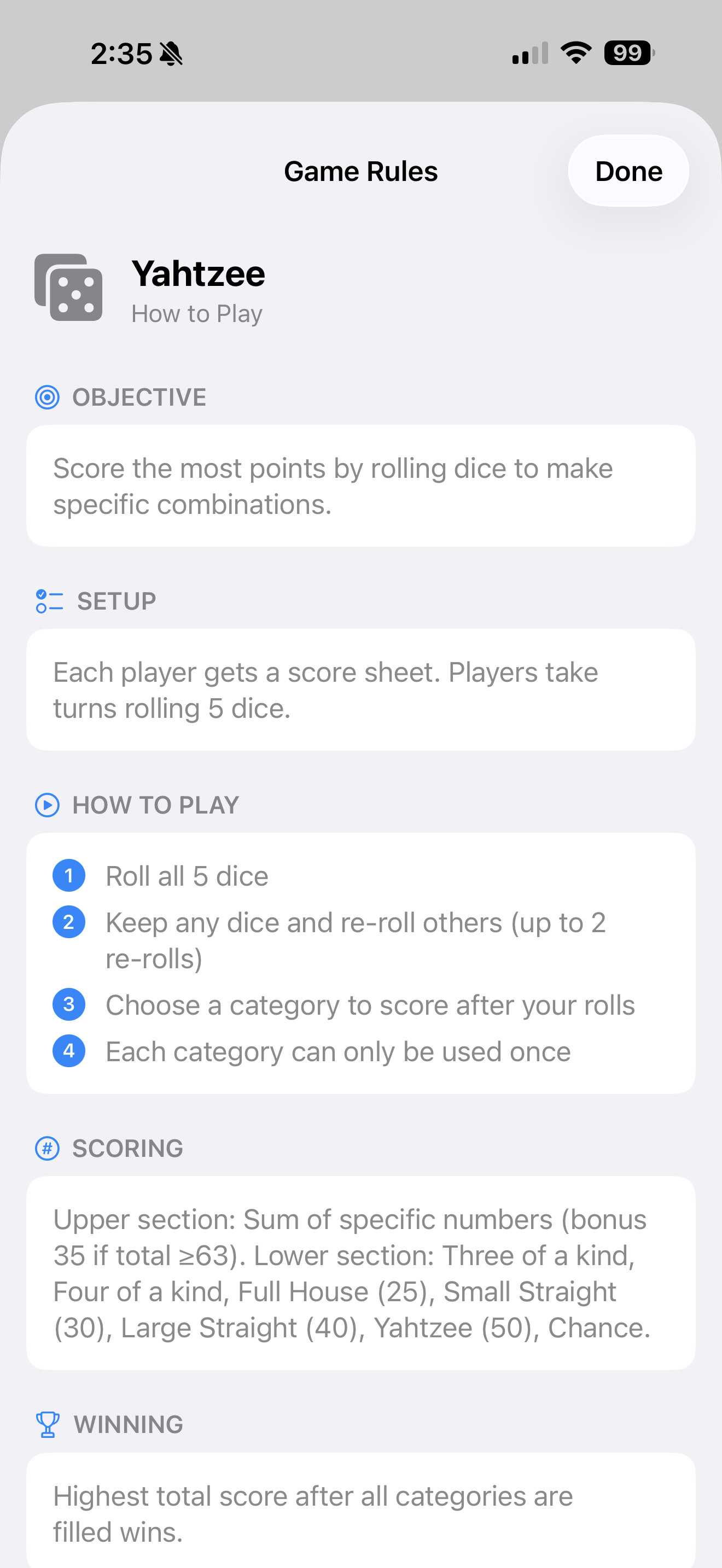 Game Rules